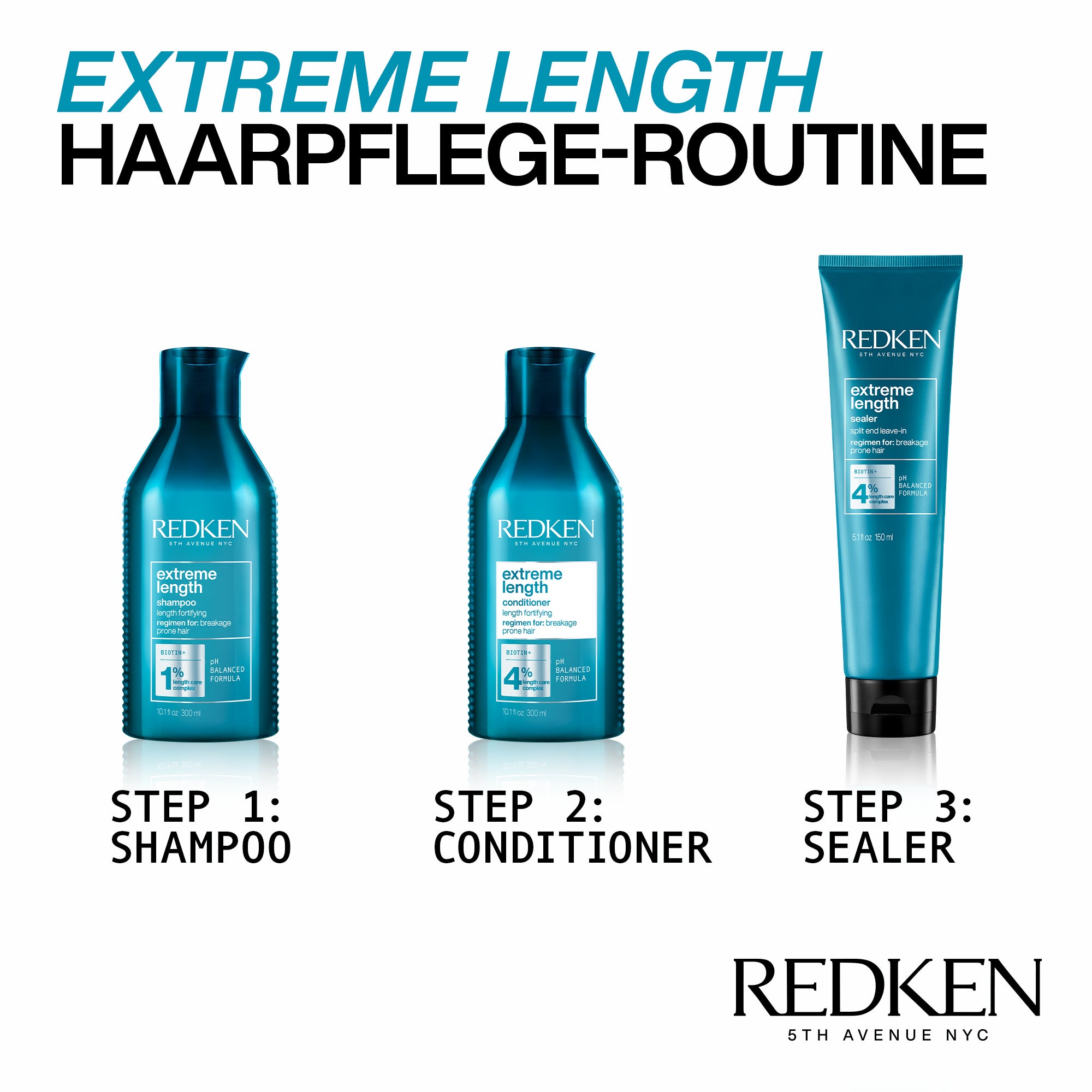 REDKEN EXTREME LENGTH SHAMPOO 300 ML