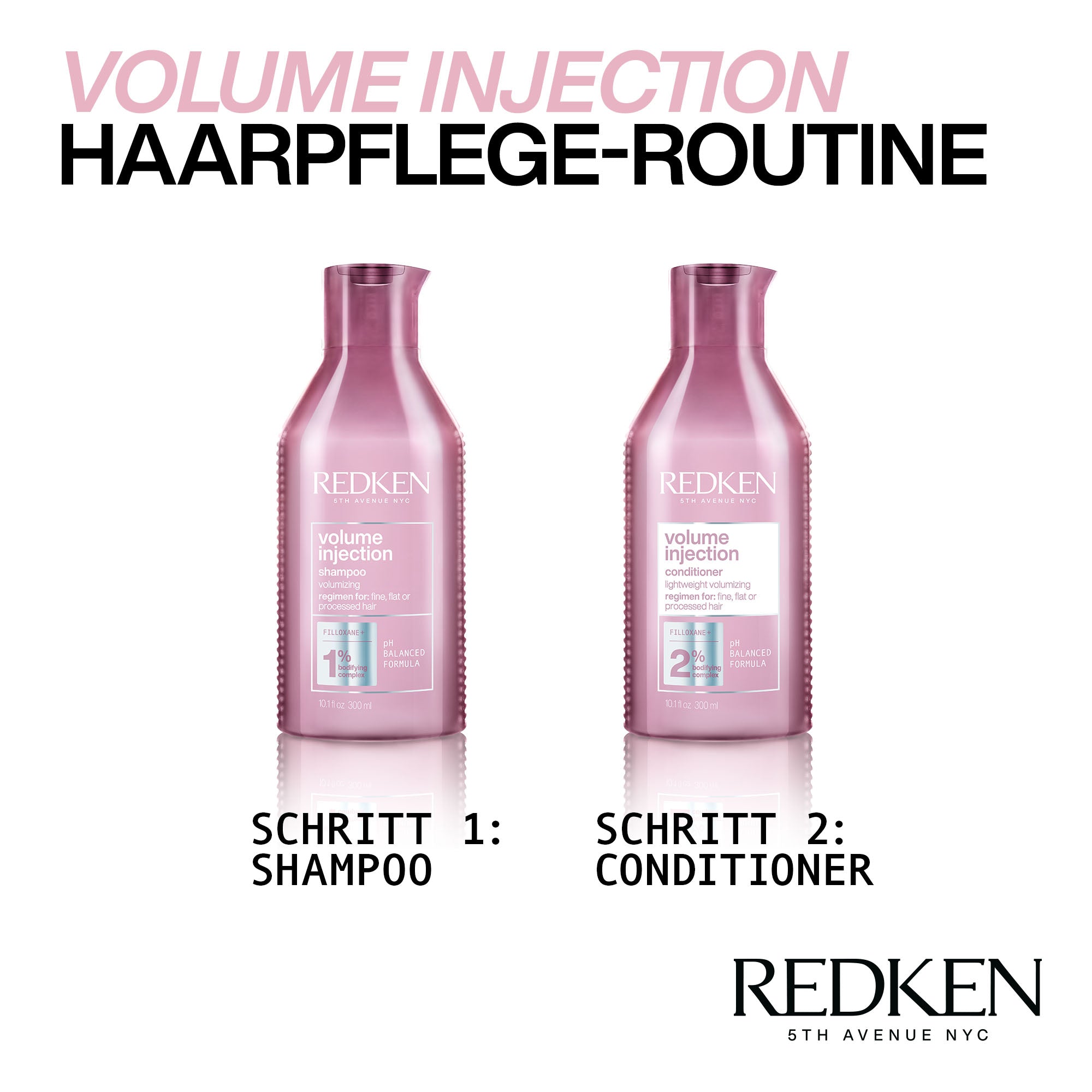REDKEN VOLUME INJECTION SHAMPOO 300 ML