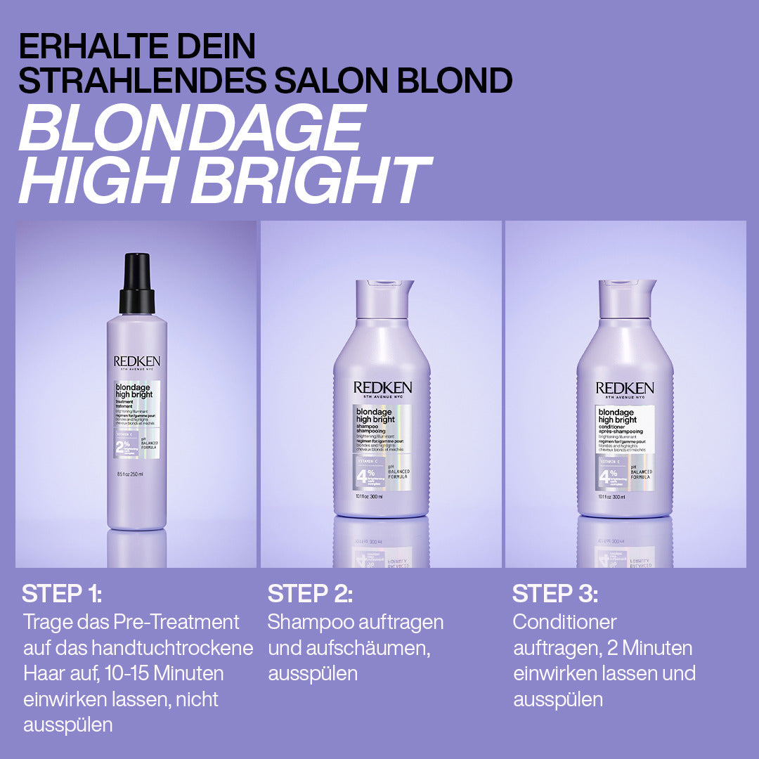REDKEN COLOR EXTEND BLONDAGE HIGH BRIGHT VITAMIN C SHAMPOO 300 ML