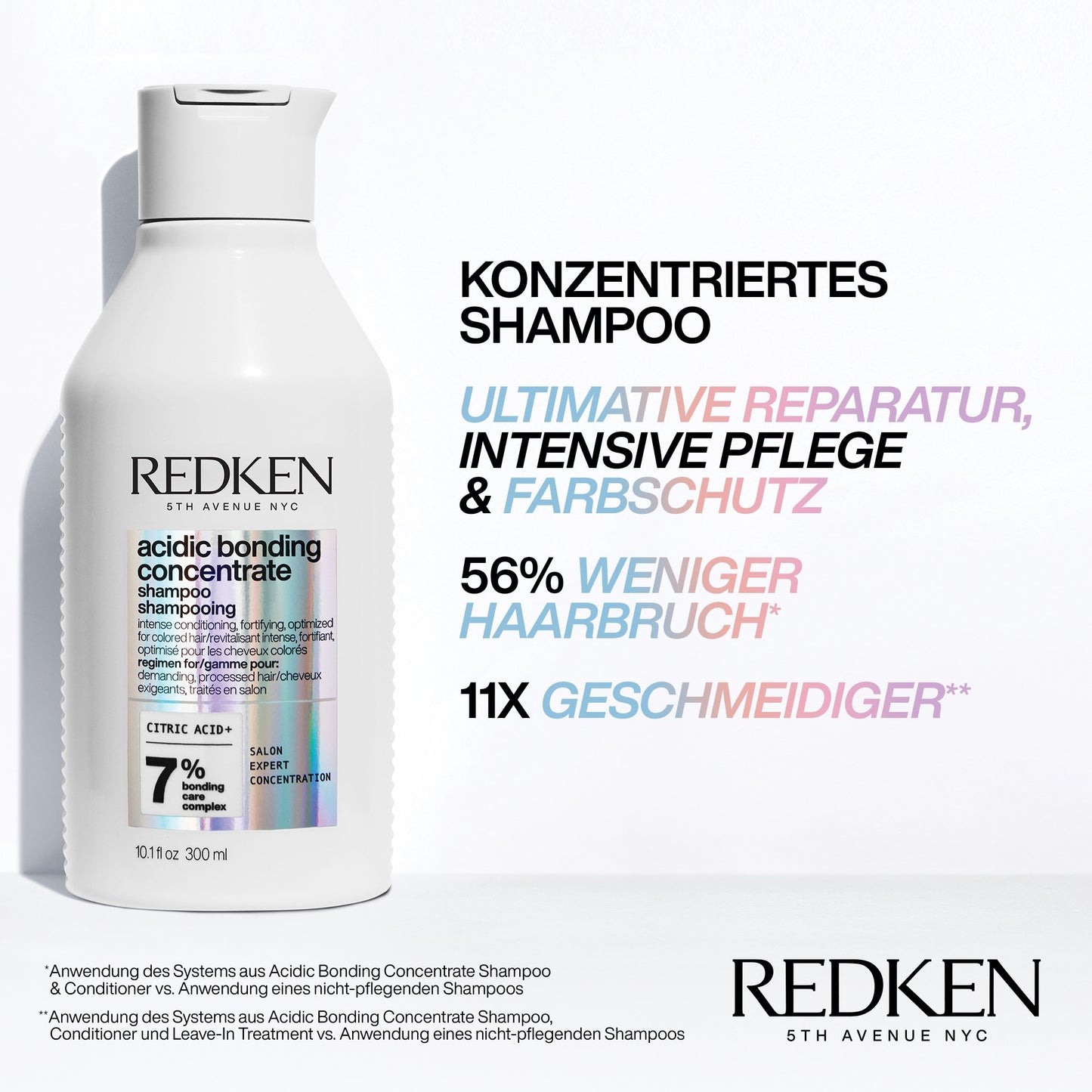 REDKEN ACIDIC BONDING CONCENTRATE SHAMPOO 300ML
