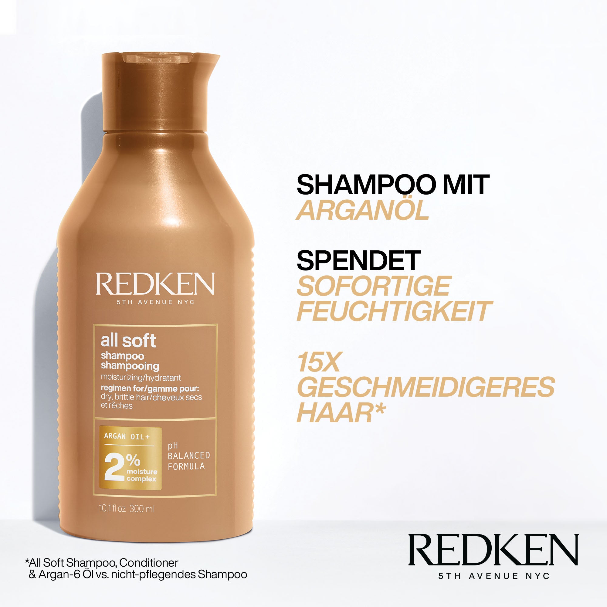 REDKEN ALL SOFT SHAMPOO 300 ML