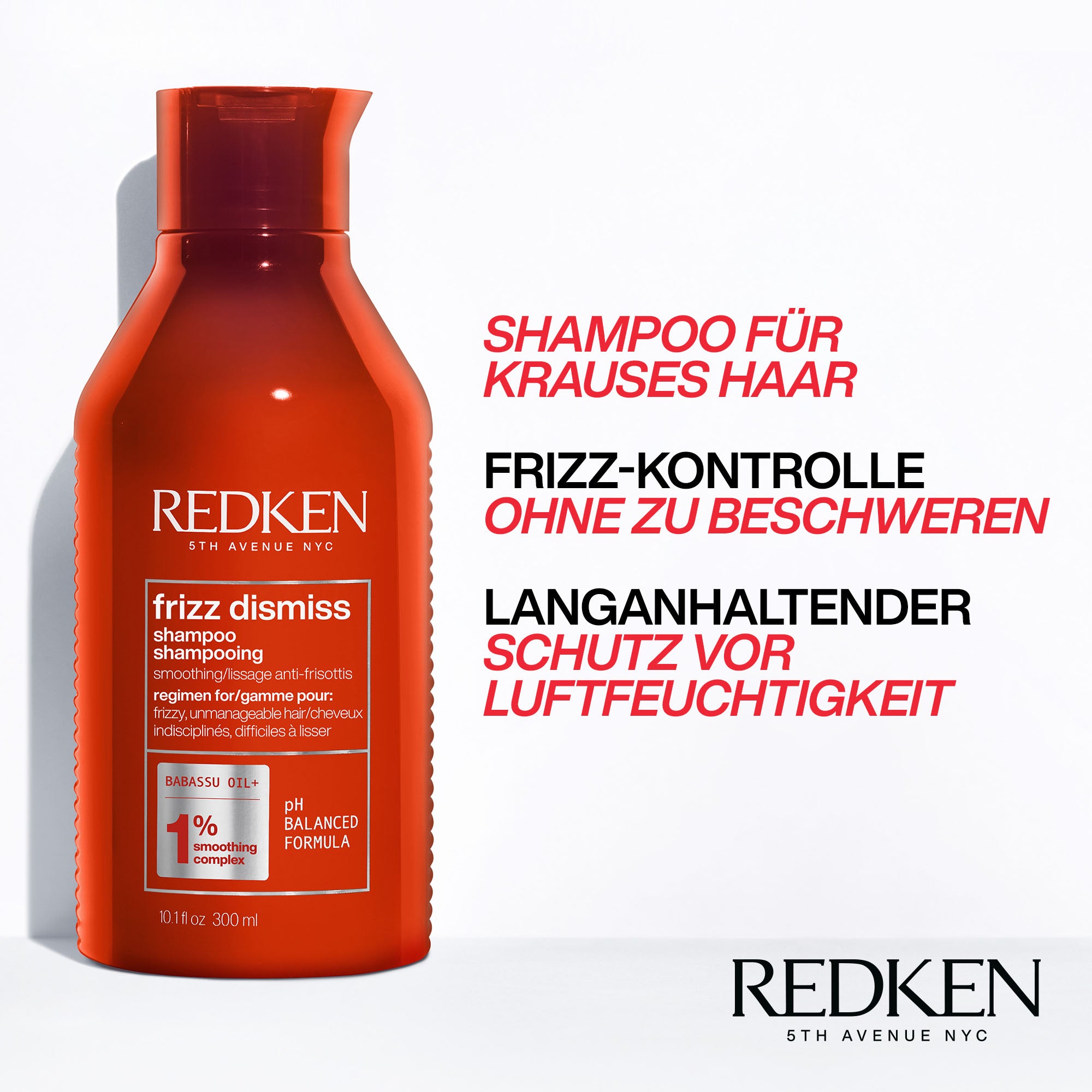 REDKEN FRIZZ DISMISS SHAMPOO 300 ML