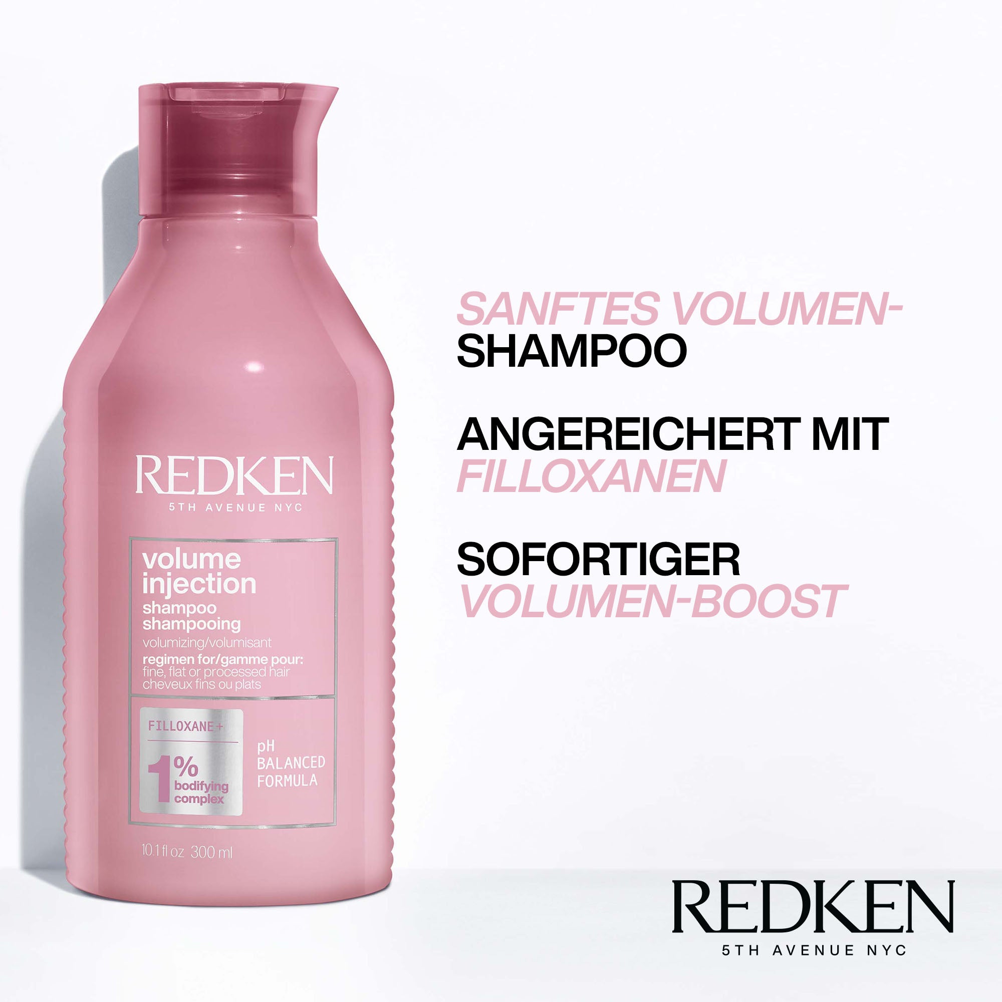 REDKEN VOLUME INJECTION SHAMPOO 300 ML
