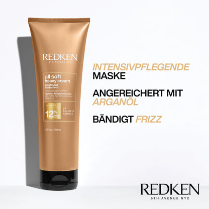 REDKEN ALL SOFT HEAVY CREAM HAARMASKE 250 ML