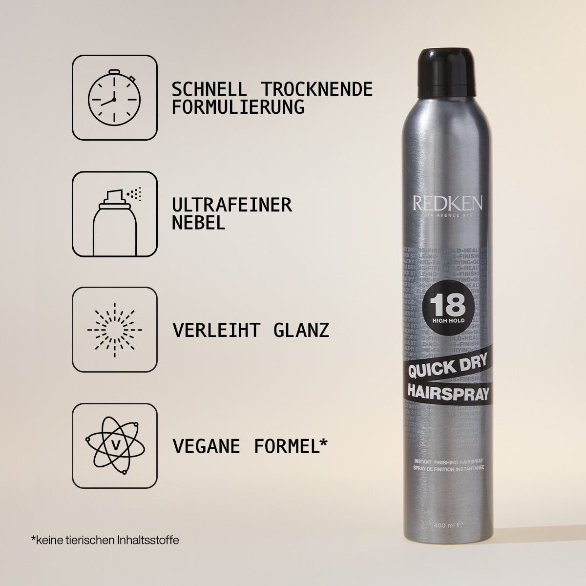 REDKEN STYLING HALT QUICK DRY 18 400 ML