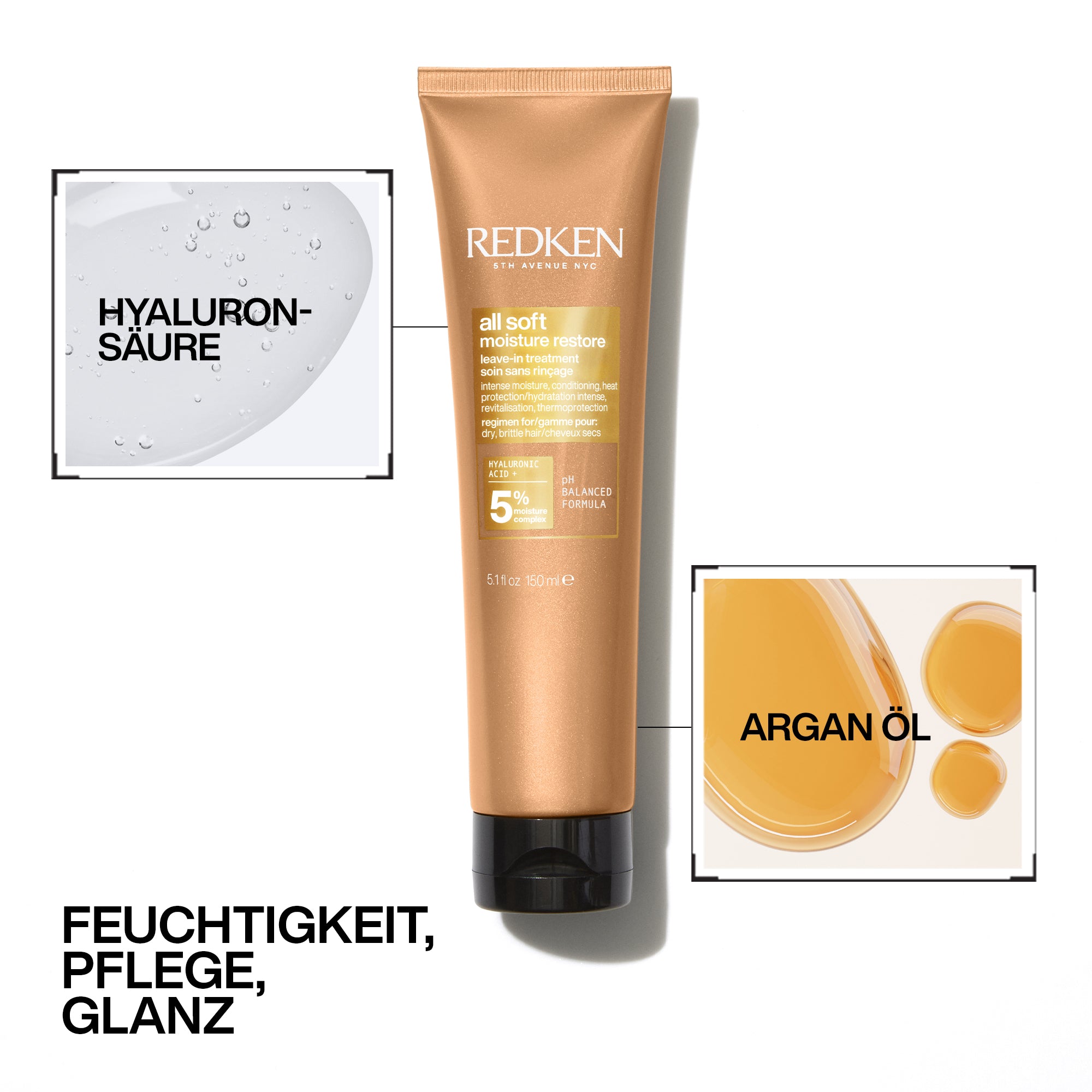 REDKEN ALL SOFT MOISTURE RESTORE 150 ML
