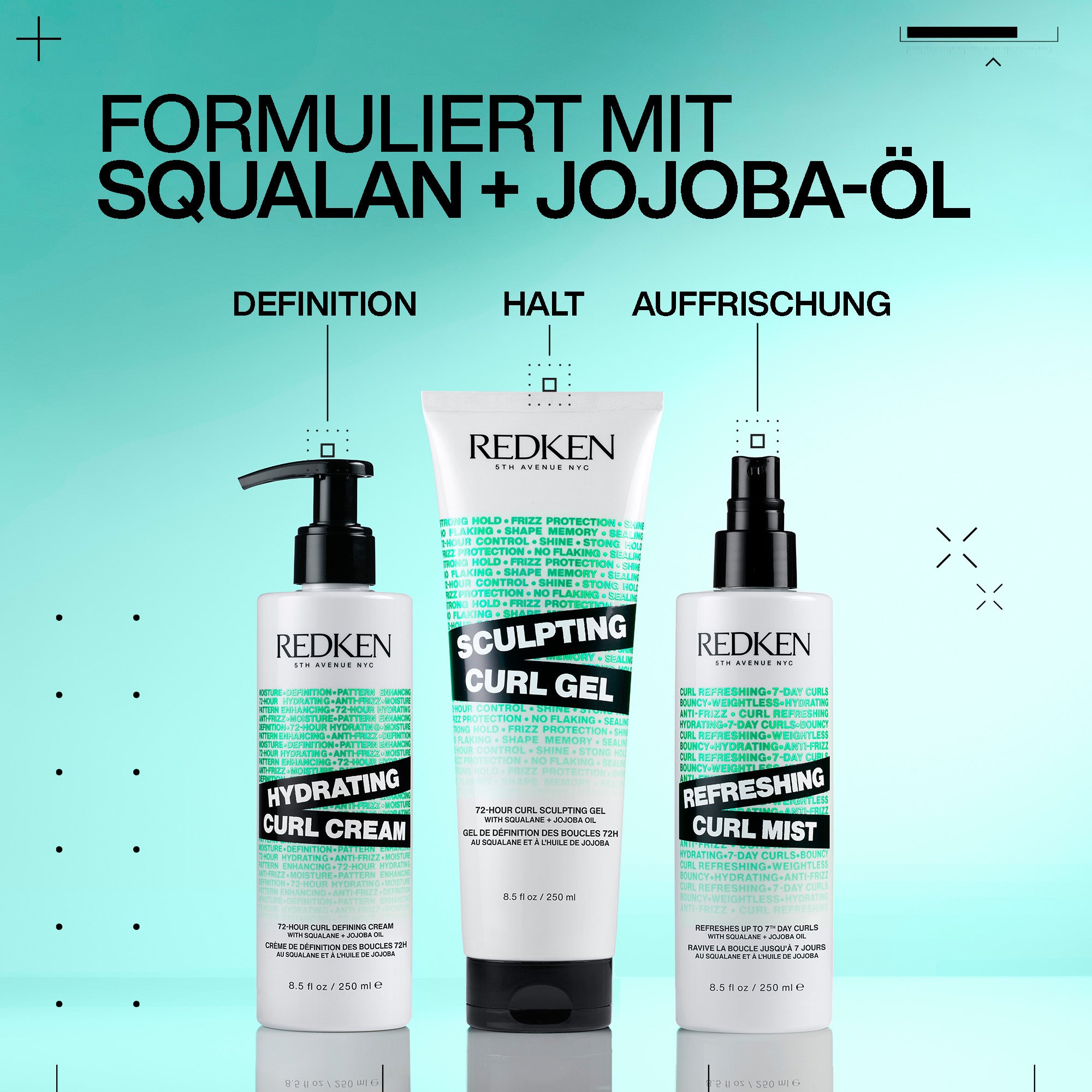 REDKEN SCULPTING CURL GEL 250 ML
