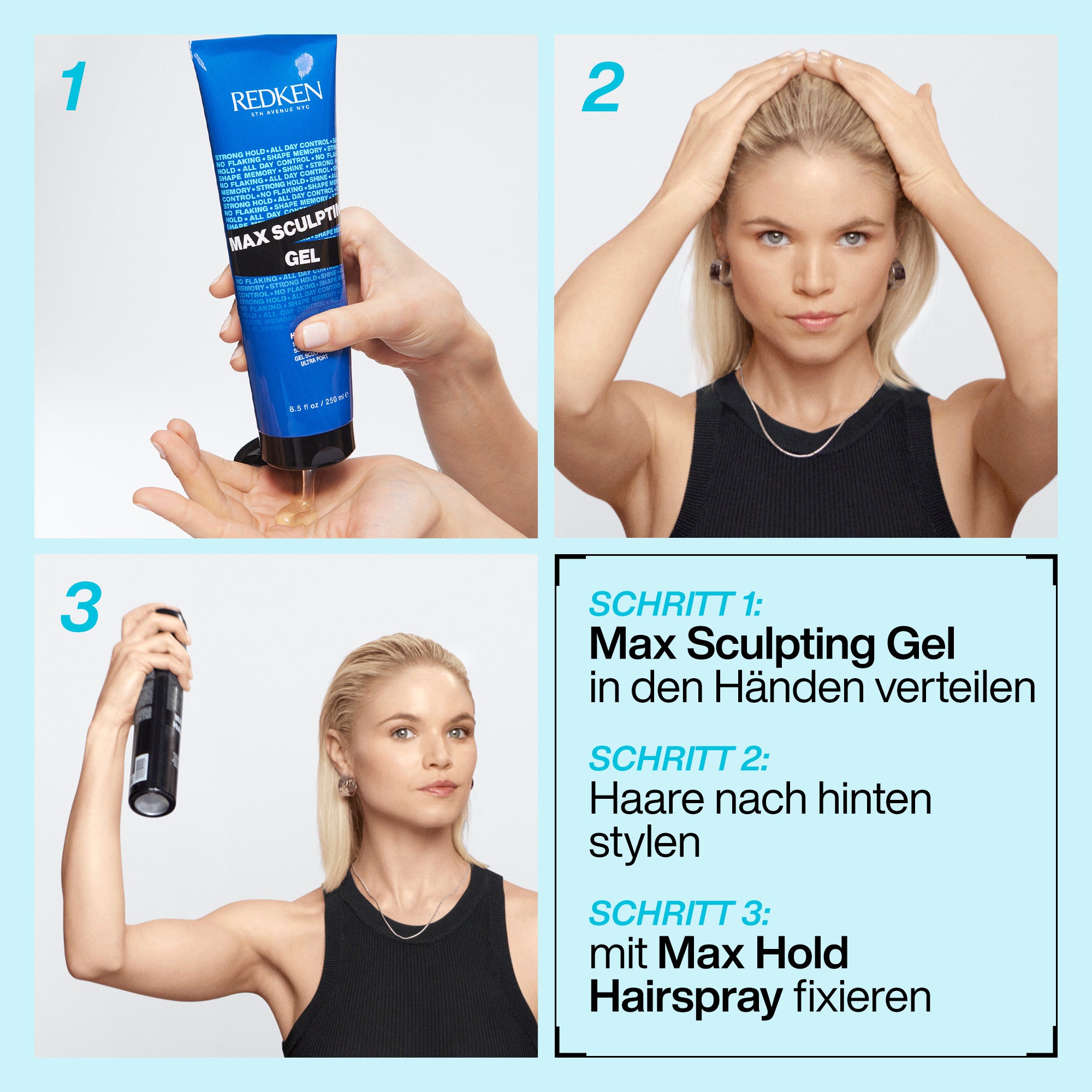 REDKEN MAX SCULPTING GEL 250 ML