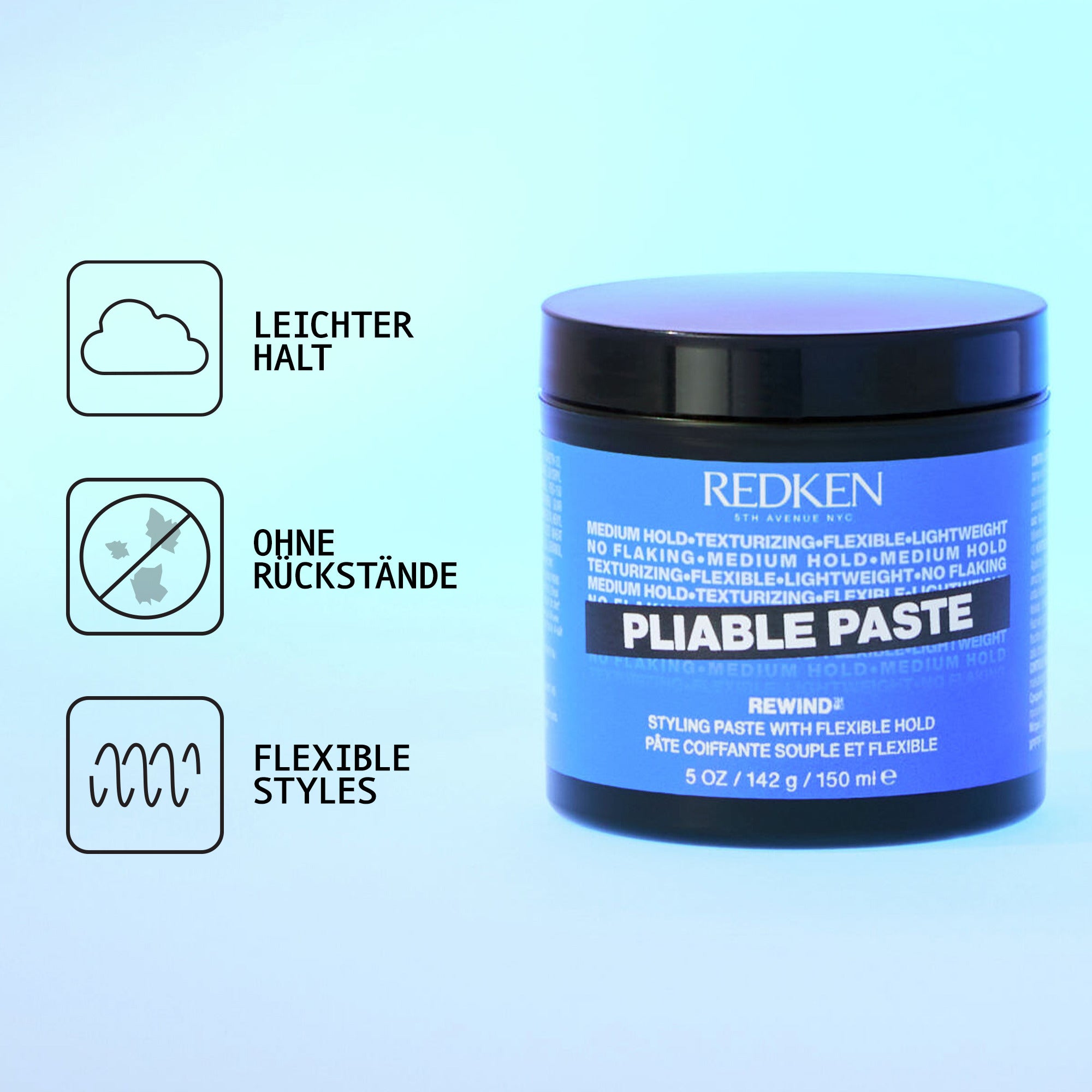 REDKEN PLIABLE PASTE 150 ML